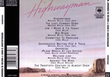 The Highwayman - Zadný obal